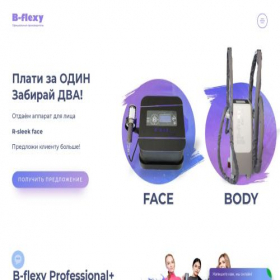Скриншот главной страницы сайта b-flexy.ru