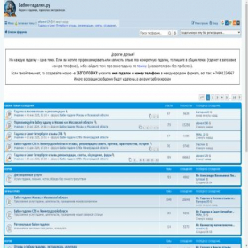 Скриншот главной страницы сайта babki-gadalki.ru