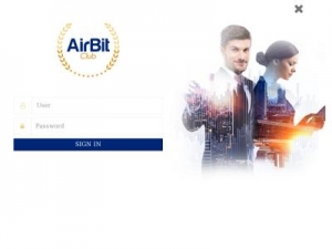 Скриншот главной страницы сайта backoffice.airbitclub.com