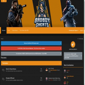 Скриншот главной страницы сайта badboycheats.com