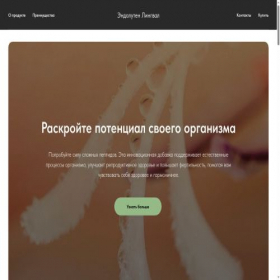 Скриншот главной страницы сайта badysoloviovolegbad.tilda.ws
