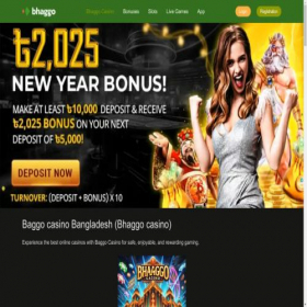 Скриншот главной страницы сайта baggo-casino.com