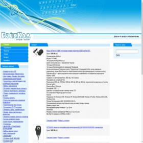 Скриншот главной страницы сайта baikcom.ru