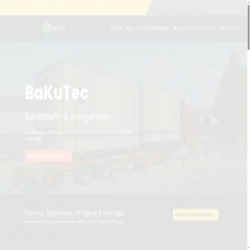 Скриншот главной страницы сайта bakutec.com