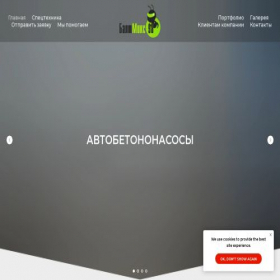 Скриншот главной страницы сайта baltmix98.ru