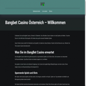 Скриншот главной страницы сайта bang-bet.com
