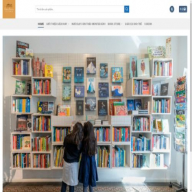 Скриншот главной страницы сайта banhmibooks.com