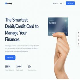 Скриншот главной страницы сайта bank.mobpay.online