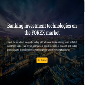 Скриншот главной страницы сайта bankingfx.uk