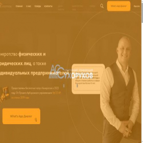 Скриншот главной страницы сайта bankrotrus.com