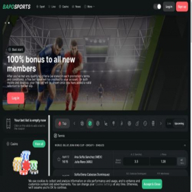 Скриншот главной страницы сайта baposports.com