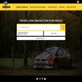 Скриншот главной страницы сайта bardahloils.com