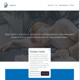 Скриншот главной страницы сайта basfhiss.com