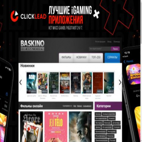 Скриншот главной страницы сайта baskino.ai