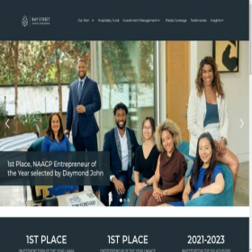 Скриншот главной страницы сайта baystreetcapitalholdings.com