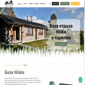 Скриншот главной страницы сайта baza-niska.ru