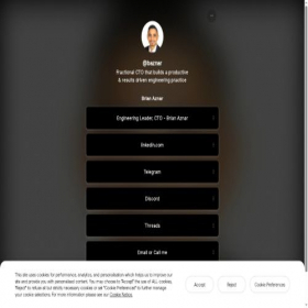 Скриншот главной страницы сайта baznar.com