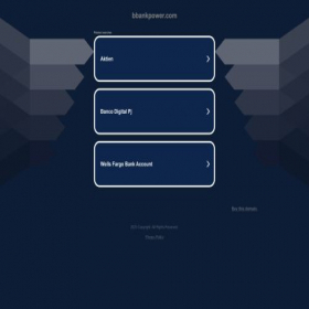 Скриншот главной страницы сайта bbankpower.com
