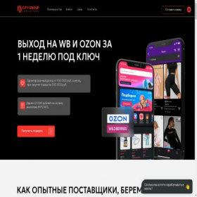 Скриншот главной страницы сайта bdcitygroup.com