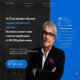 Скриншот главной страницы сайта bddata-fr.ru