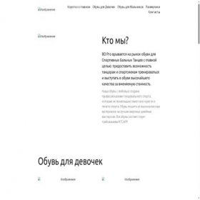 Скриншот главной страницы сайта bdpro.tb.ru