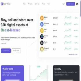 Скриншот главной страницы сайта beast-market.com