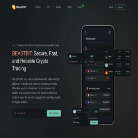 Скриншот главной страницы сайта beastbit.io