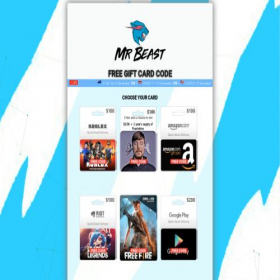 Скриншот главной страницы сайта beastgiftgiveaways.shop