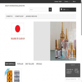 Скриншот главной страницы сайта beauty-international-japan-pro.com