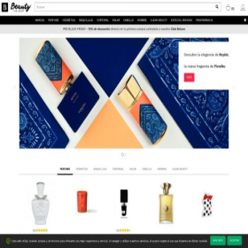 Скриншот главной страницы сайта beautytheshop.com