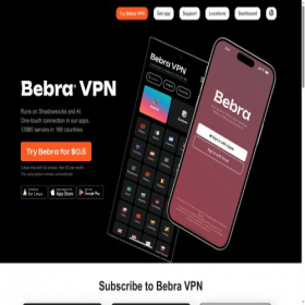 Скриншот главной страницы сайта bebra.cc