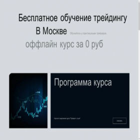 Скриншот главной страницы сайта becometrader.ru