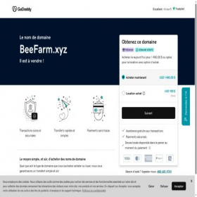 Скриншот главной страницы сайта beefarm.xyz