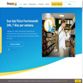 Скриншот главной страницы сайта beepayapp.com.br