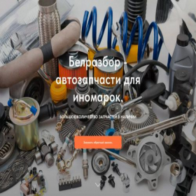 Скриншот главной страницы сайта belrazbor.ru