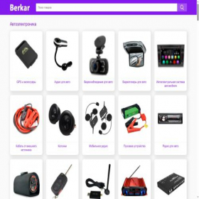 Скриншот главной страницы сайта berkar.ru