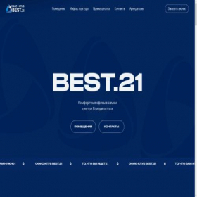 Скриншот главной страницы сайта best21.ru