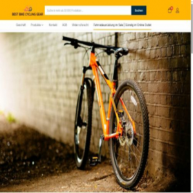 Скриншот главной страницы сайта bestbikecyclinggear.com