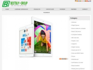 Скриншот главной страницы сайта bestbuy-group.com