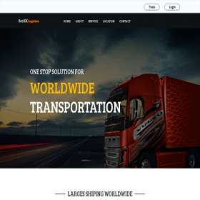 Скриншот главной страницы сайта bestdelogistics.com