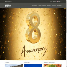 Скриншот главной страницы сайта bestnm.net