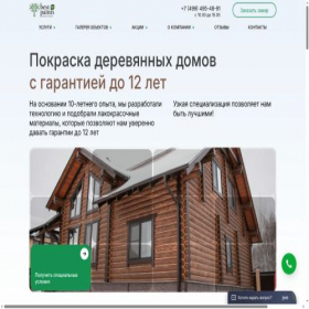 Скриншот главной страницы сайта bestpaints-bp.ru