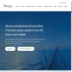 Скриншот главной страницы сайта bestport.co.uk
