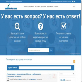 Скриншот главной страницы сайта bestsovet.com