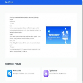 Скриншот главной страницы сайта besttool7777.github.io