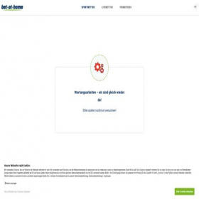 Скриншот главной страницы сайта bet-at-home.biz