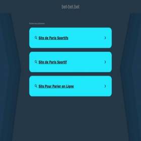 Скриншот главной страницы сайта bet-bet.bet