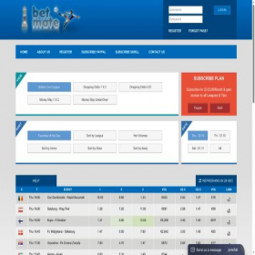 Скриншот главной страницы сайта bet-mate.co