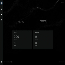 Скриншот главной страницы сайта beta.nexus.xyz