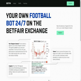 Скриншот главной страницы сайта betfix.top